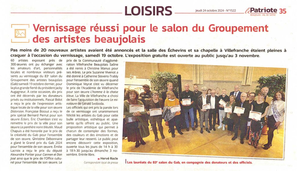 Revue de presse - Salon GAB 2024 -