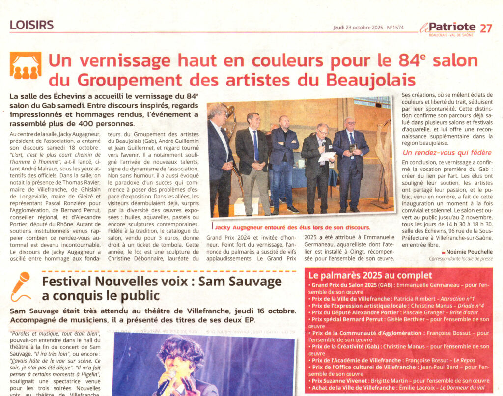 Revue de presse - Salon GAB 2025 - Revue de presse